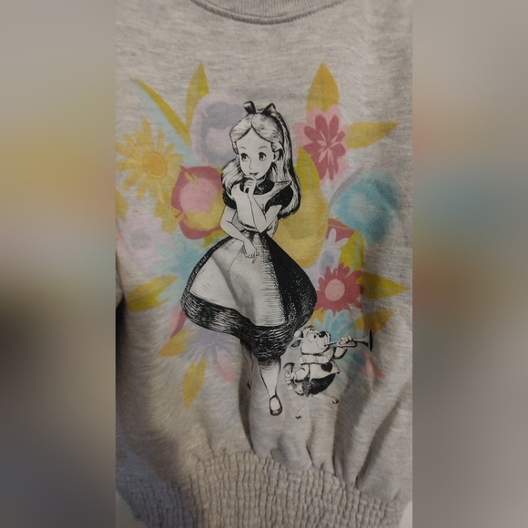 Disney Alice and Wonderland long sleeve sweater - Picture 3 of 5
